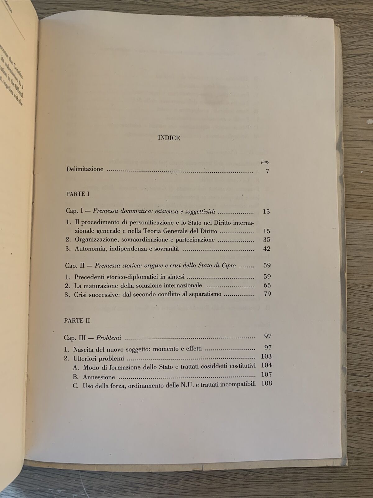 COSTITUZIONE INTERNAZIONALMENTE OTTRIATA E INDIPENDENZA. Cipro. Ermanno Cabiaia
