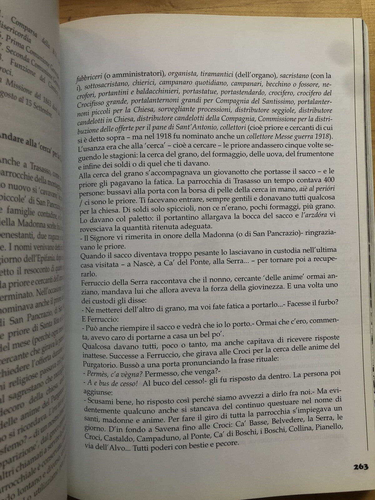 Trasasso storia tradizioni e ricordi di una comunità dell'Appennino Bolognese