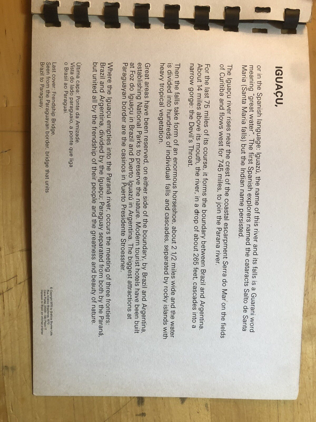 IGUACU - BRASIL ARGENTINA album fotografico