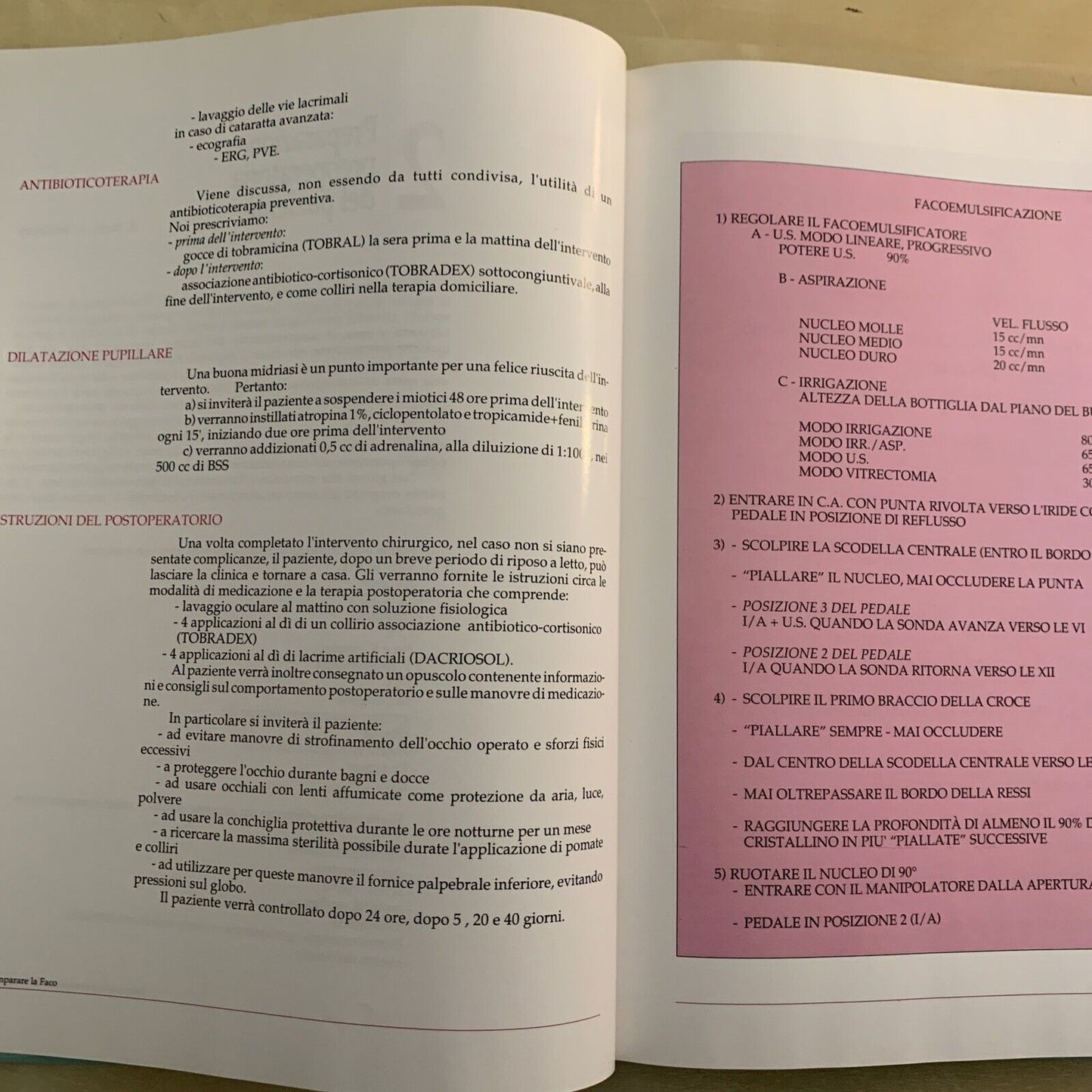 IMPARARE LA FACO - DAL FIUME E. , TASSINARI G. - FOGLIAZZA EDITORE 1992