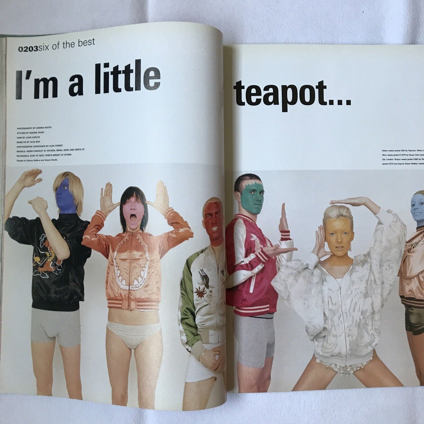 i-D Magazine no. 228 The Artistic issue - NAOMI CAMPBELL February 2003