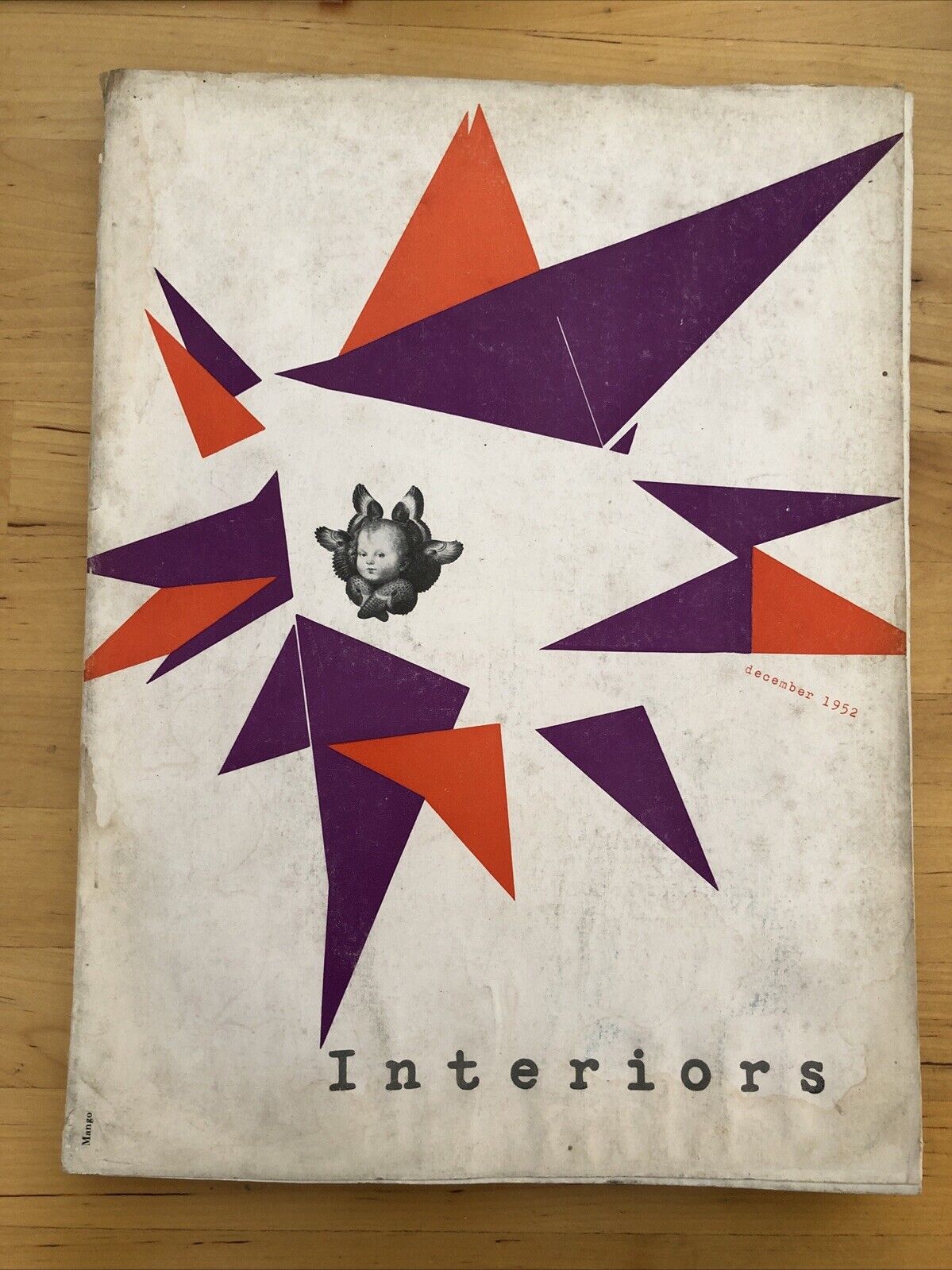 INTERIORS MAGAZINE DECEMBER 1952. Interiors, design, architecture. Olga Gueft