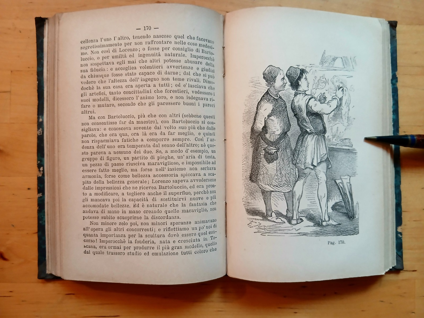 Racconti storici di Pietro Thouar - libro illustrato per ragazzi. F. Paggi 1877