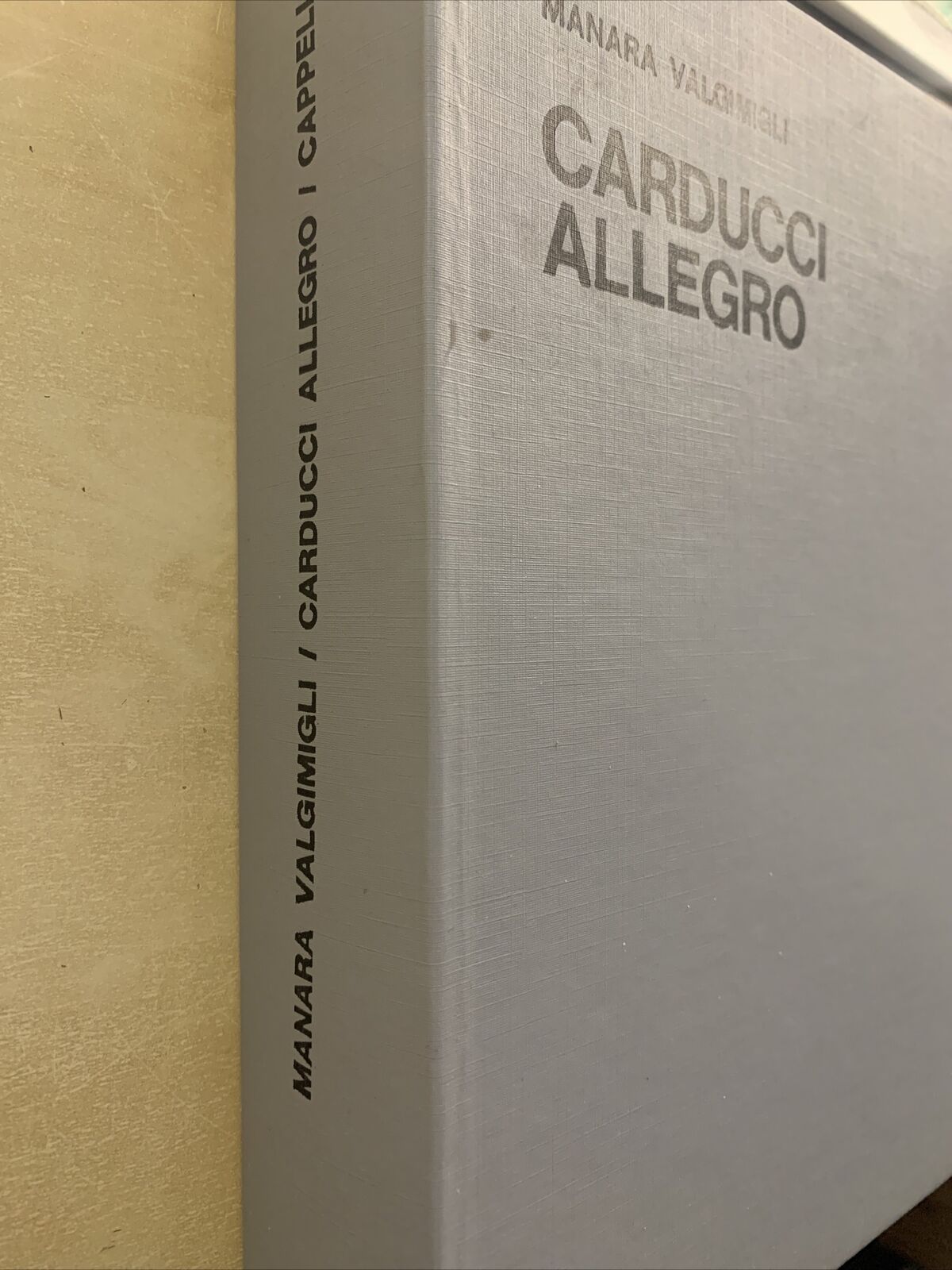 CARDUCCI ALLEGRO - MANARA VALGIMIGLI. Cappelli 1968
