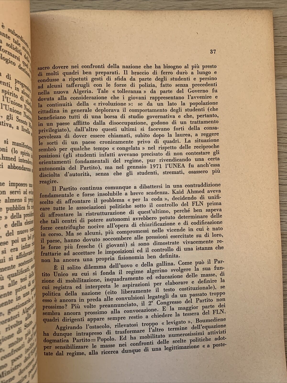 ALGERIA nascita di una nazione. Guido Lica 1973