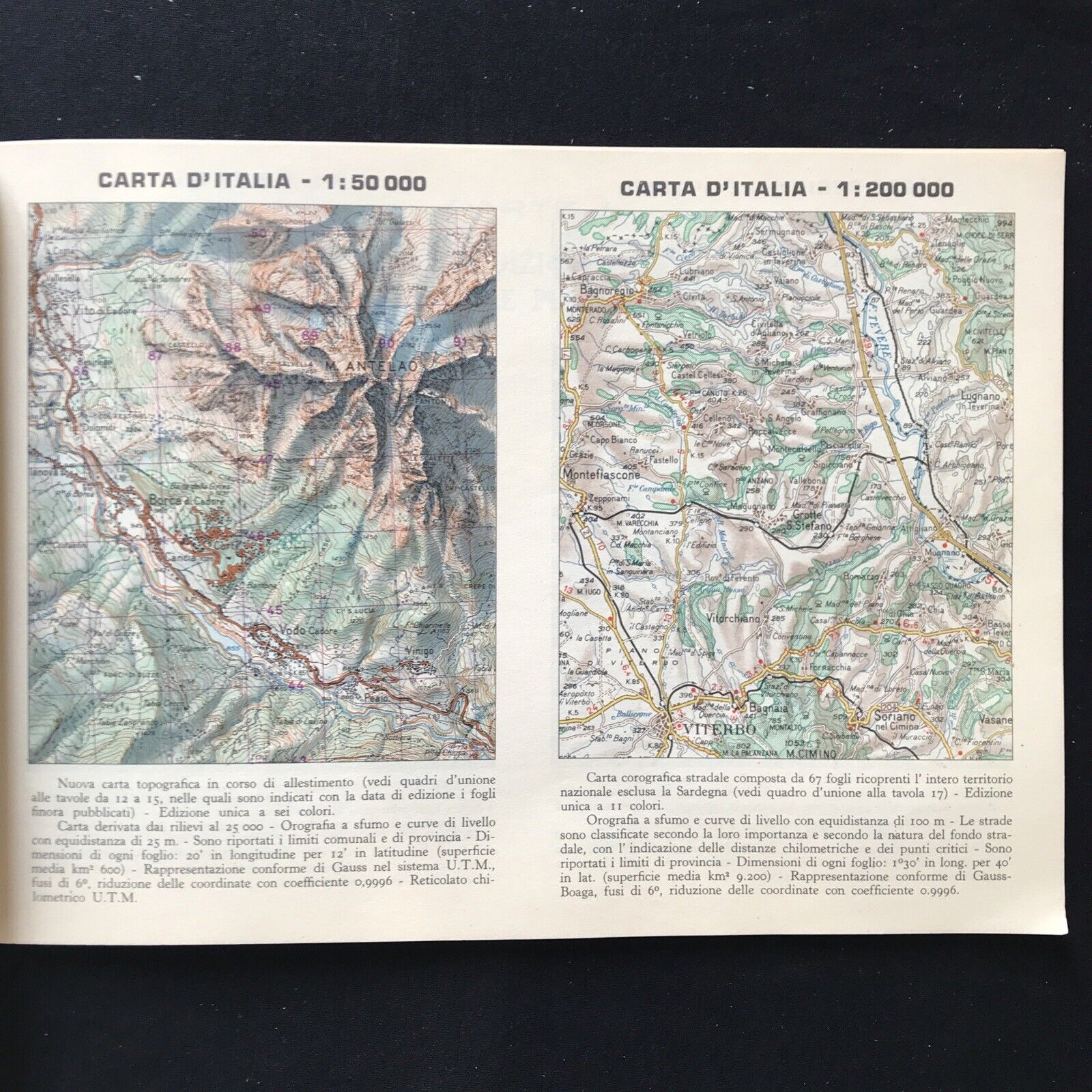 Istituto Geografico Militare, catalogo delle pubblicazioni 1972 - 73