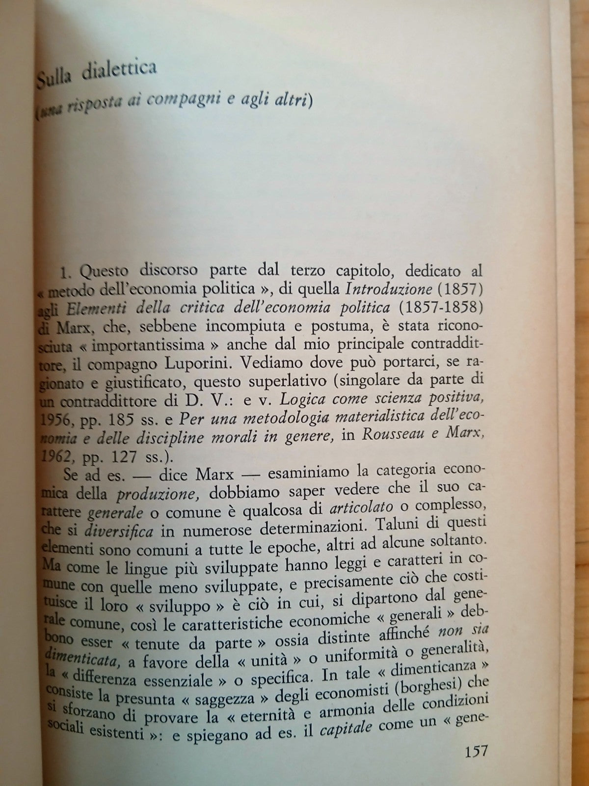 La libertà comunista - Galvano della Volpe - Samonà e Savelli 1969