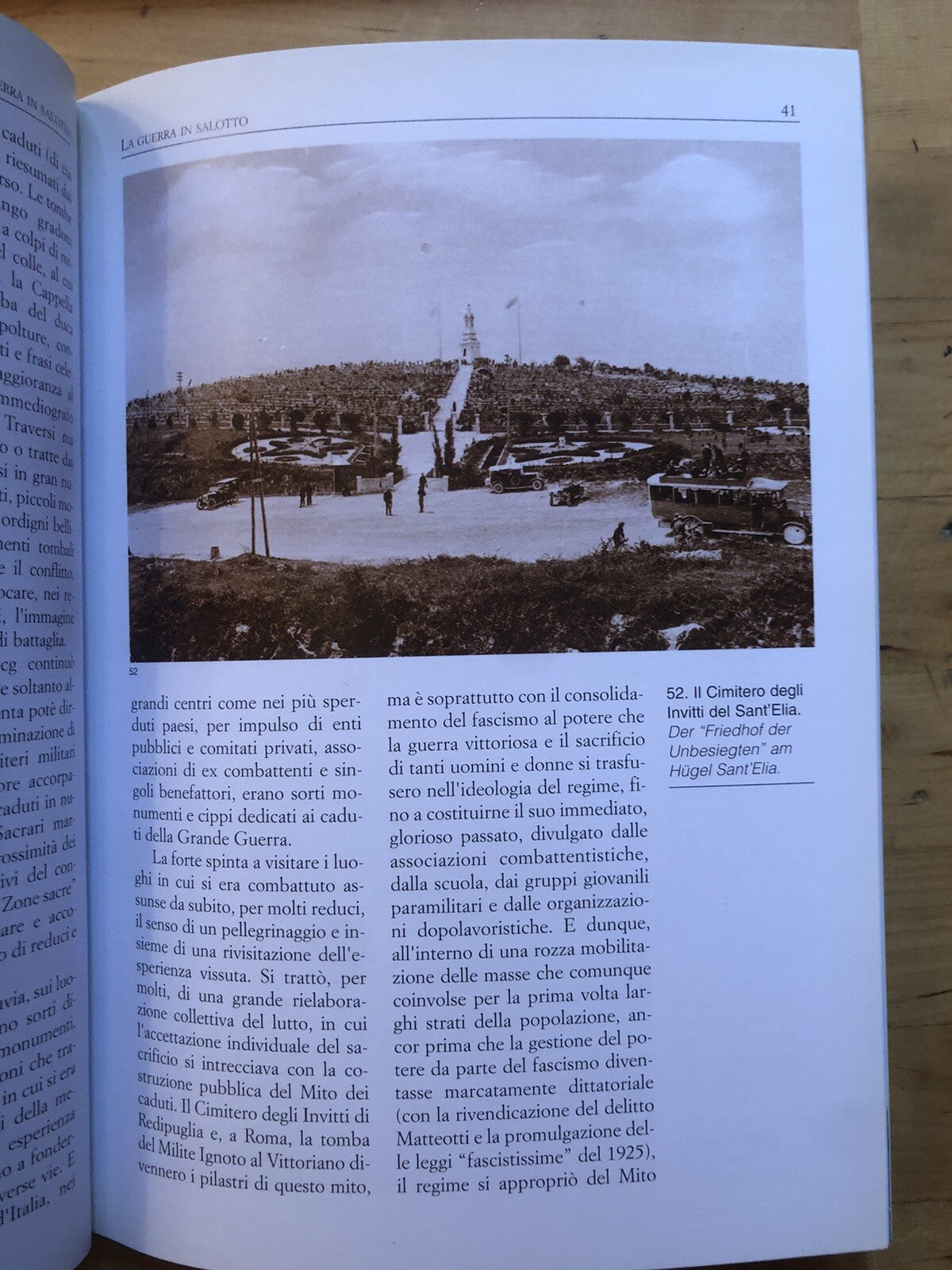 La guerra in salotto, der Krieg im Salon. Lucio Fabi. Gaspari 1999