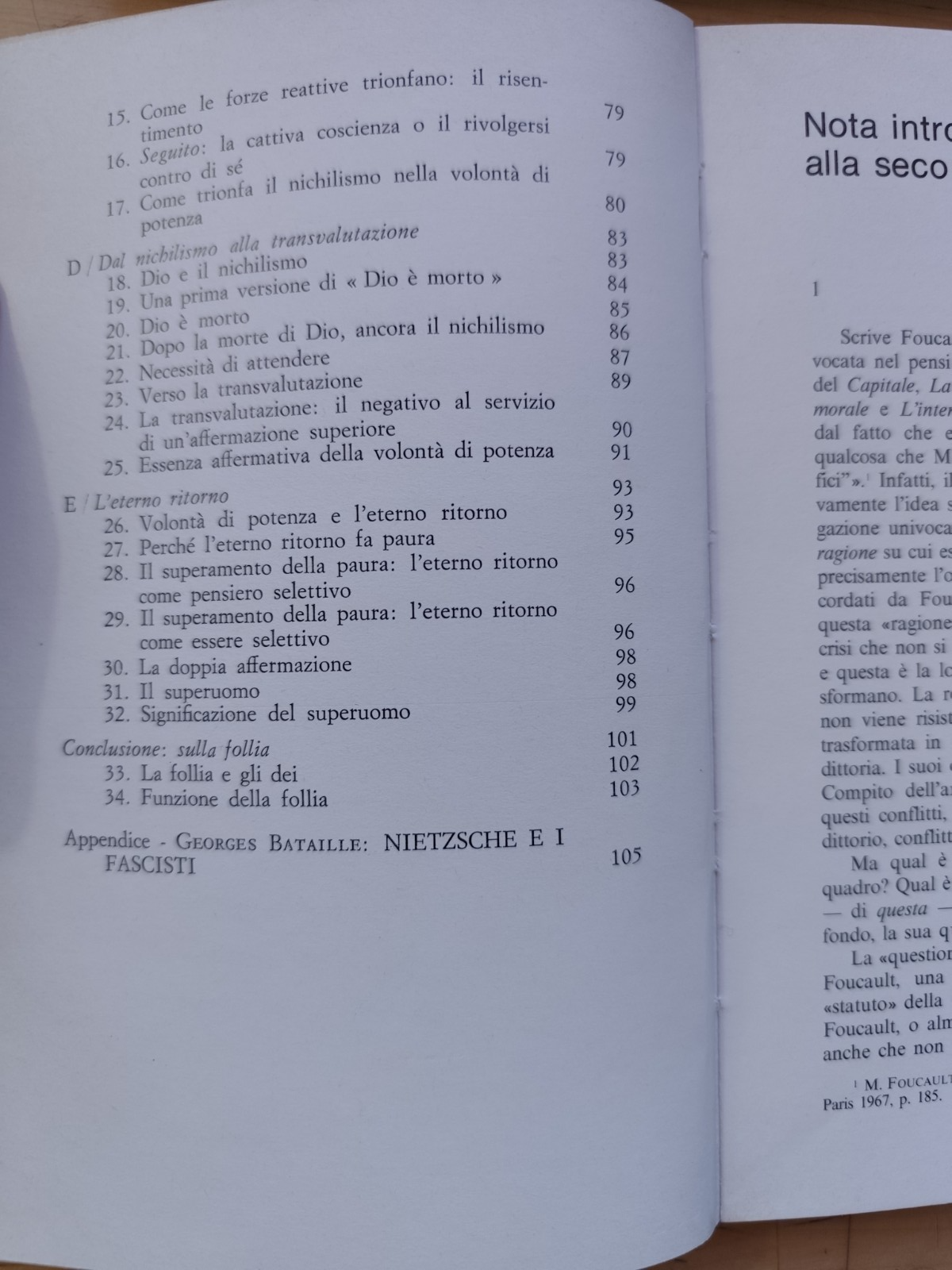 Nietsche - Gilles Deleuze. antologia di testi. Bertani editore 1977