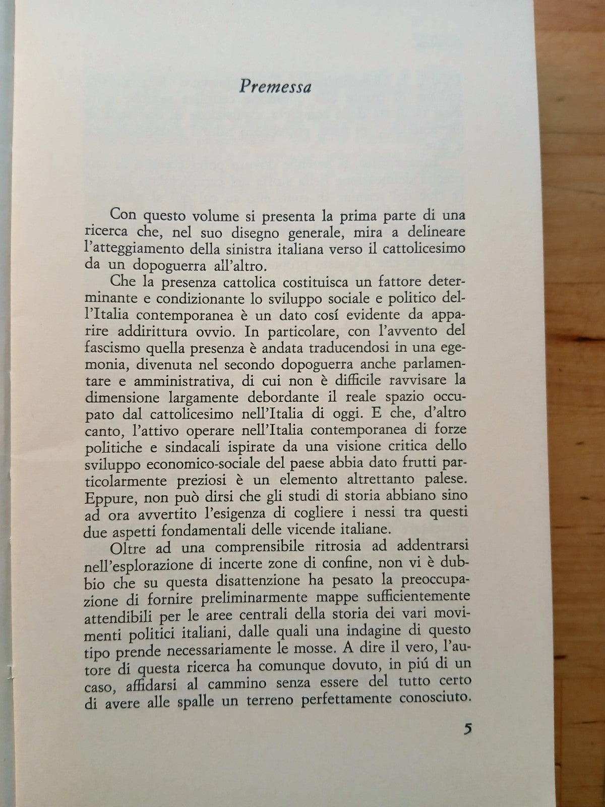 La questione cattolica nella sinistra Italiana 1919-1939, P. Giorgio Zunino 1977