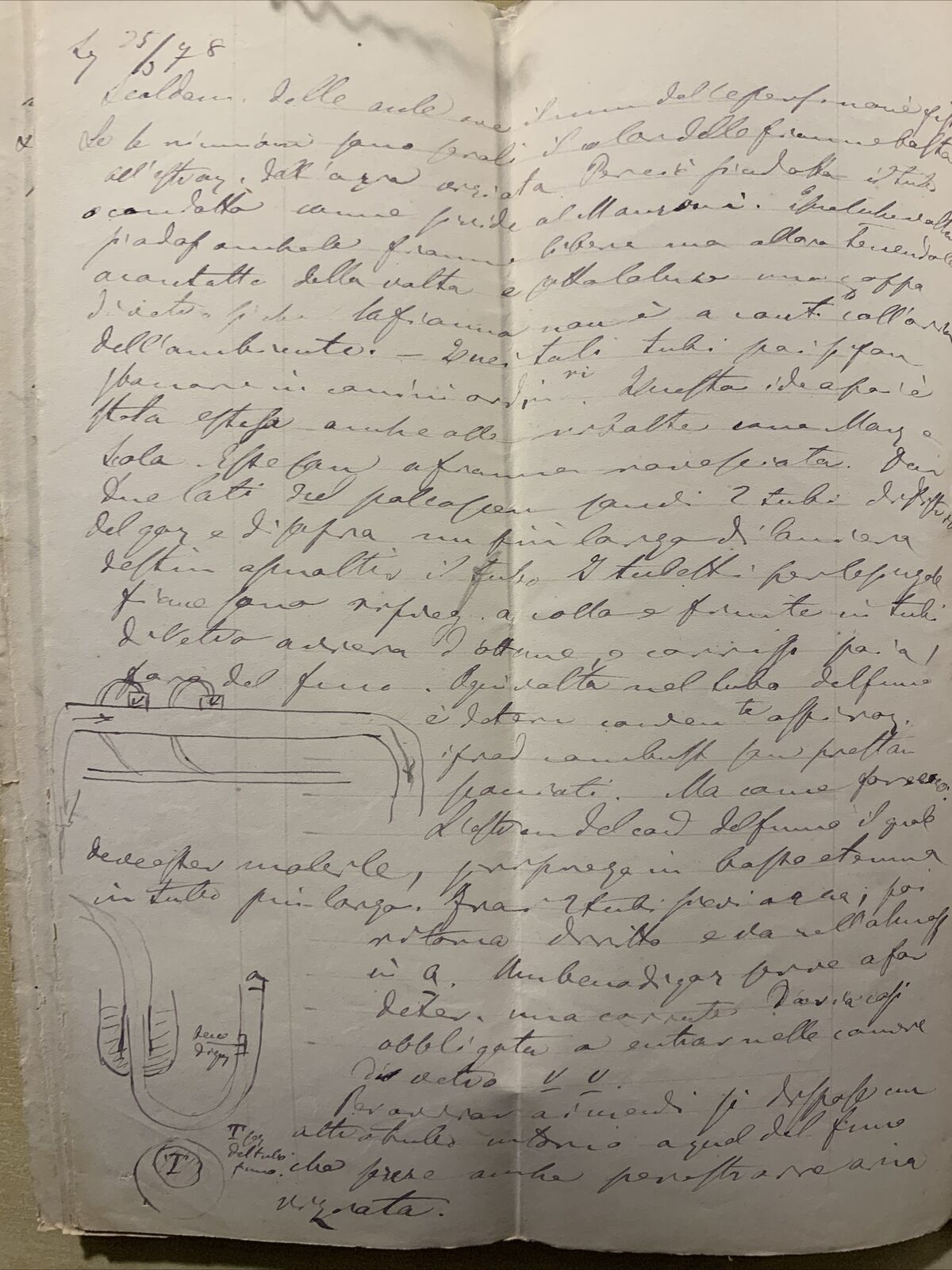 FISICA TECNOLOGICA - Università di Pavia, appunti del 1878 #