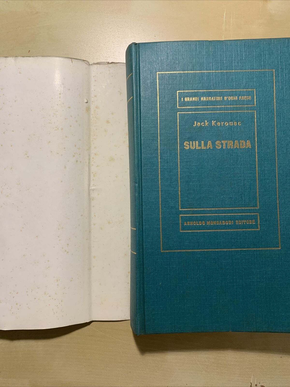 SULLA STRADA, Jack Kerouac 1959. * Prima edizione Italiana * Arnoldo Mondadori #