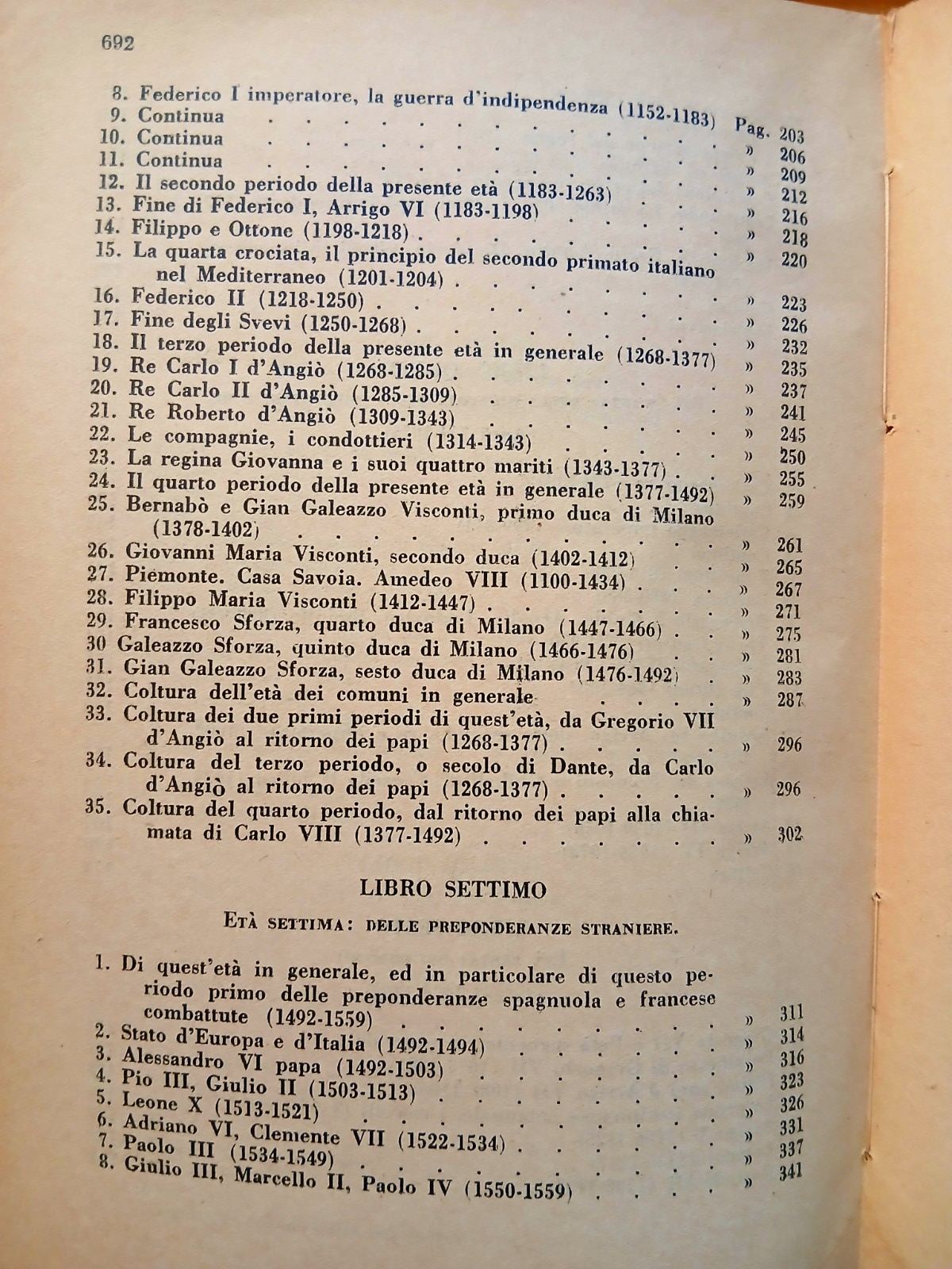 Sommario della storia d'Italia - Cesare Balbo - edizioni Alpes 1927
