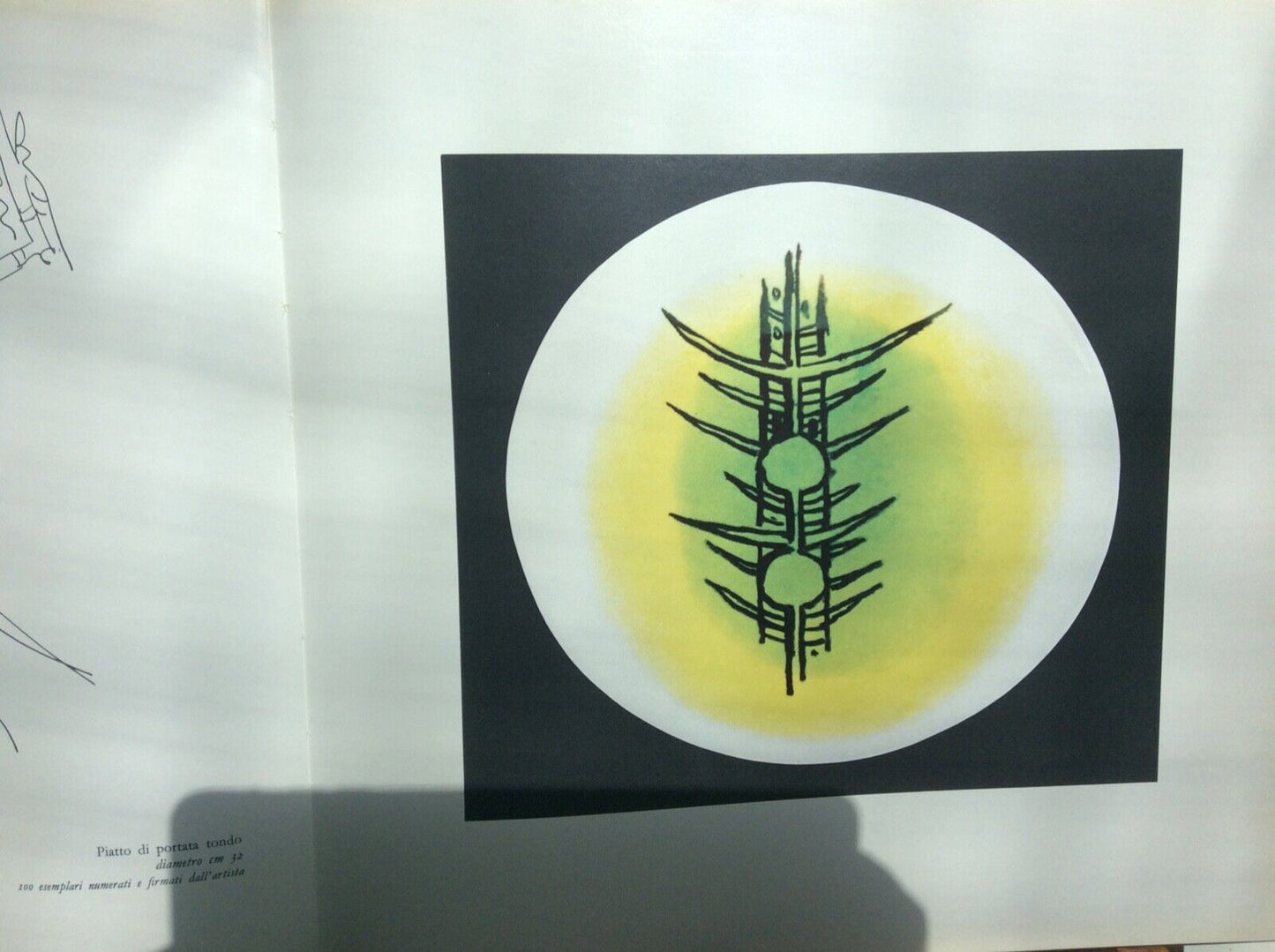 WIFREDO LAM - SERVIZI IN PORCELLANA DECORATI DA. Edizioni fratelli Pozzo 1970