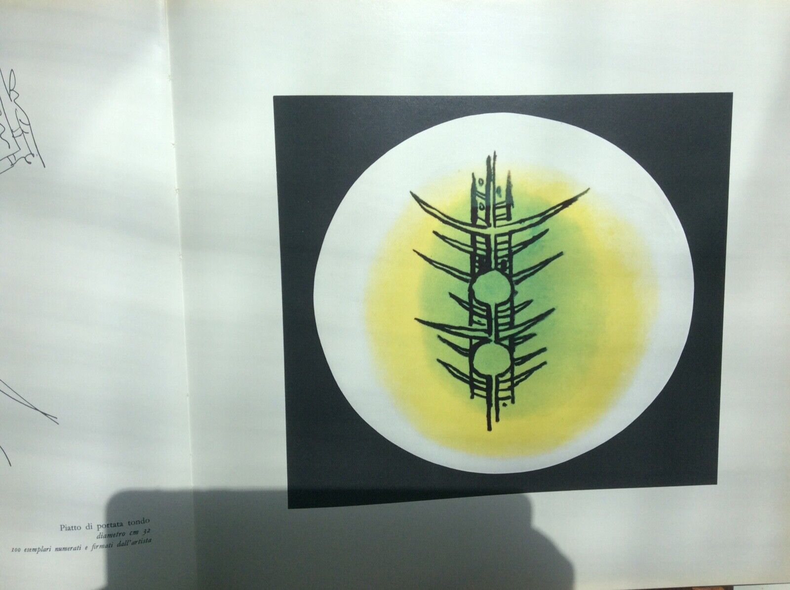 WIFREDO LAM - SERVIZI IN PORCELLANA DECORATI DA. Edizioni fratelli Pozzo 1970