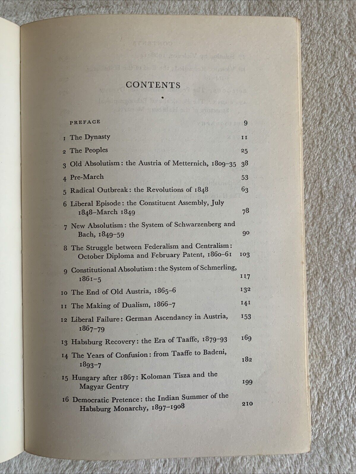 The Habsburg Monarchy A.J.P. Taylor  - Peregrine Book 1964
