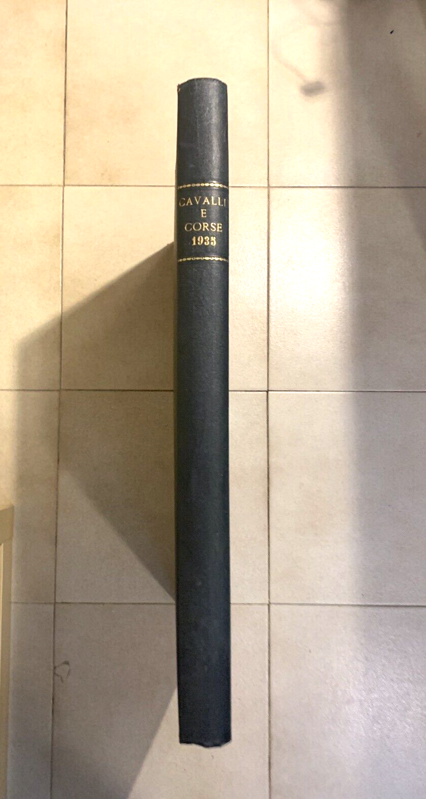 Cavalli e corse  rivista anno 1935, annata completa rilegata a libro