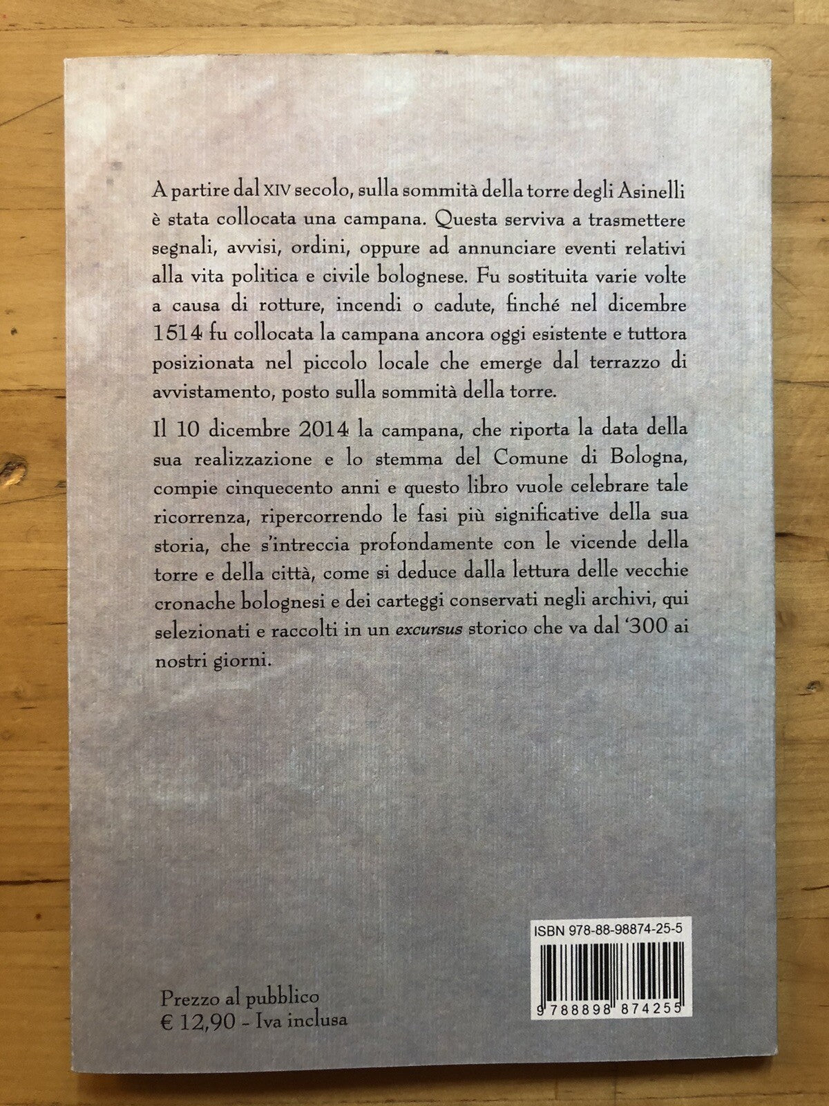 La voce della torre Asinelli, storie dalla cima di Bologna. Francisco Giordano