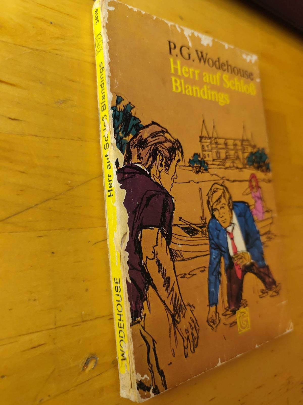 Herr auf Schloß blandings P.G. Wodehouse - Goldmann 1976