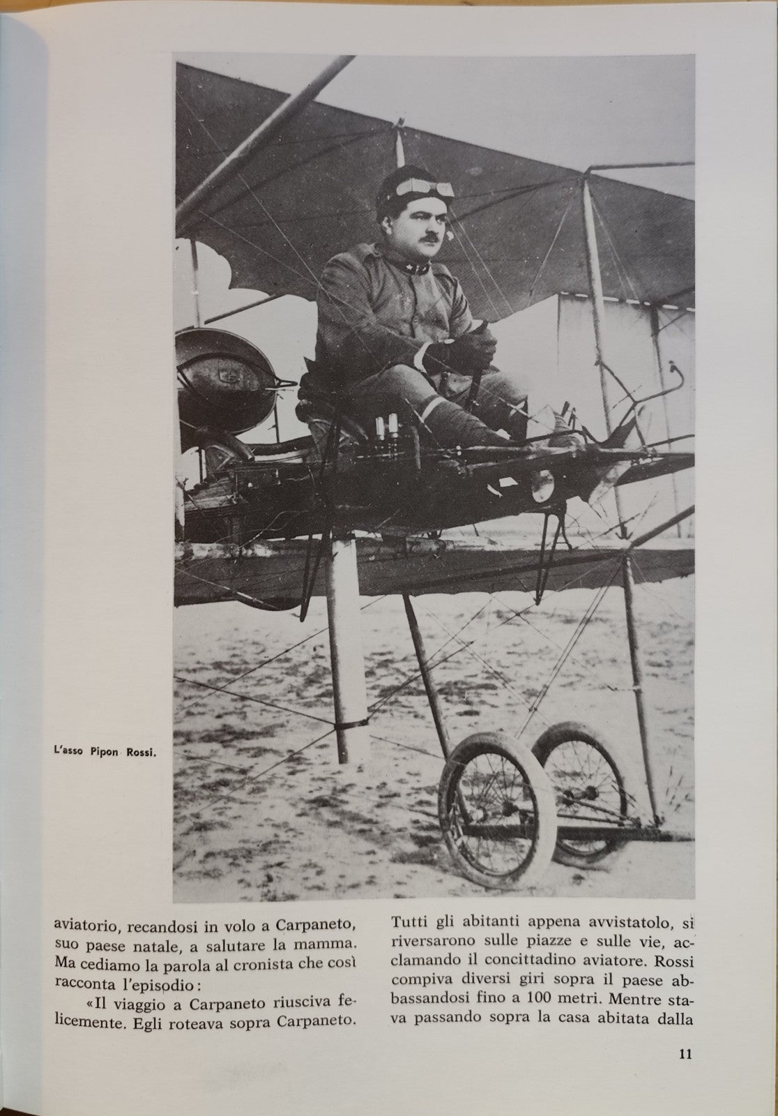La storia dell'aviazione piacentina, Gaetano Cravedi, Aeroclub Piacenza 1980