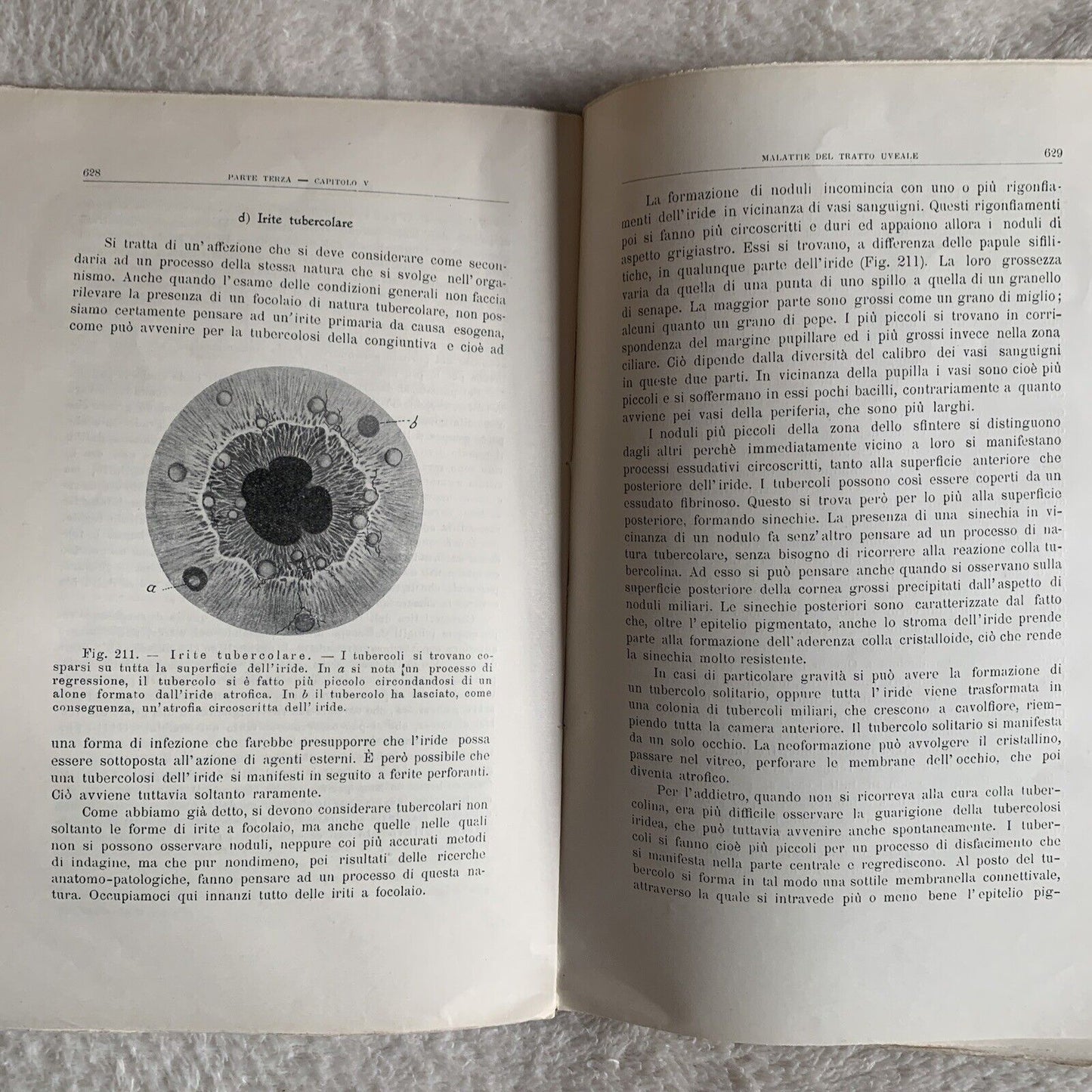 TRATTATO DI OFTALMOJATRIA. Amilcare Bietti, Vol. secondo puntata prima-seconda.