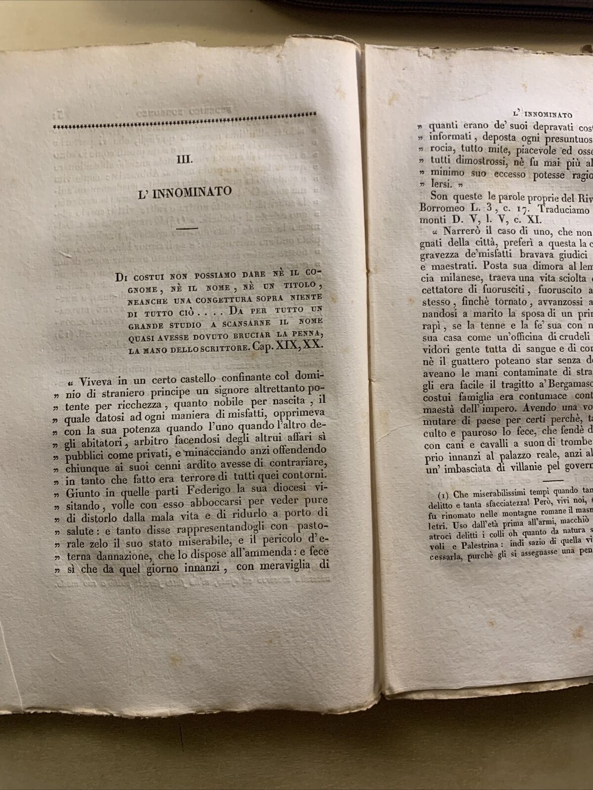 Sulla storia Lombarda del secolo xvii. Cesare Cantu'.Commento ai promessi sposi