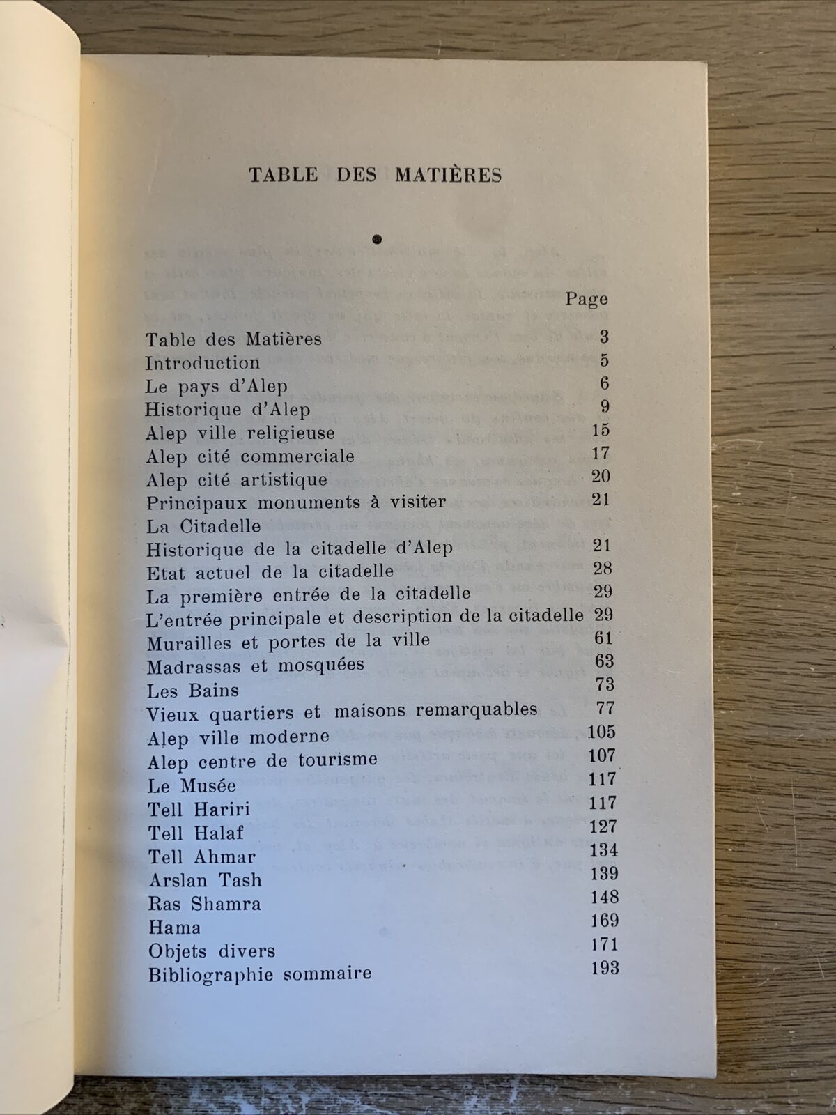 Alep - Soubhi Saouaf,  son histoire sa citadelle ses monuments antiques et son m
