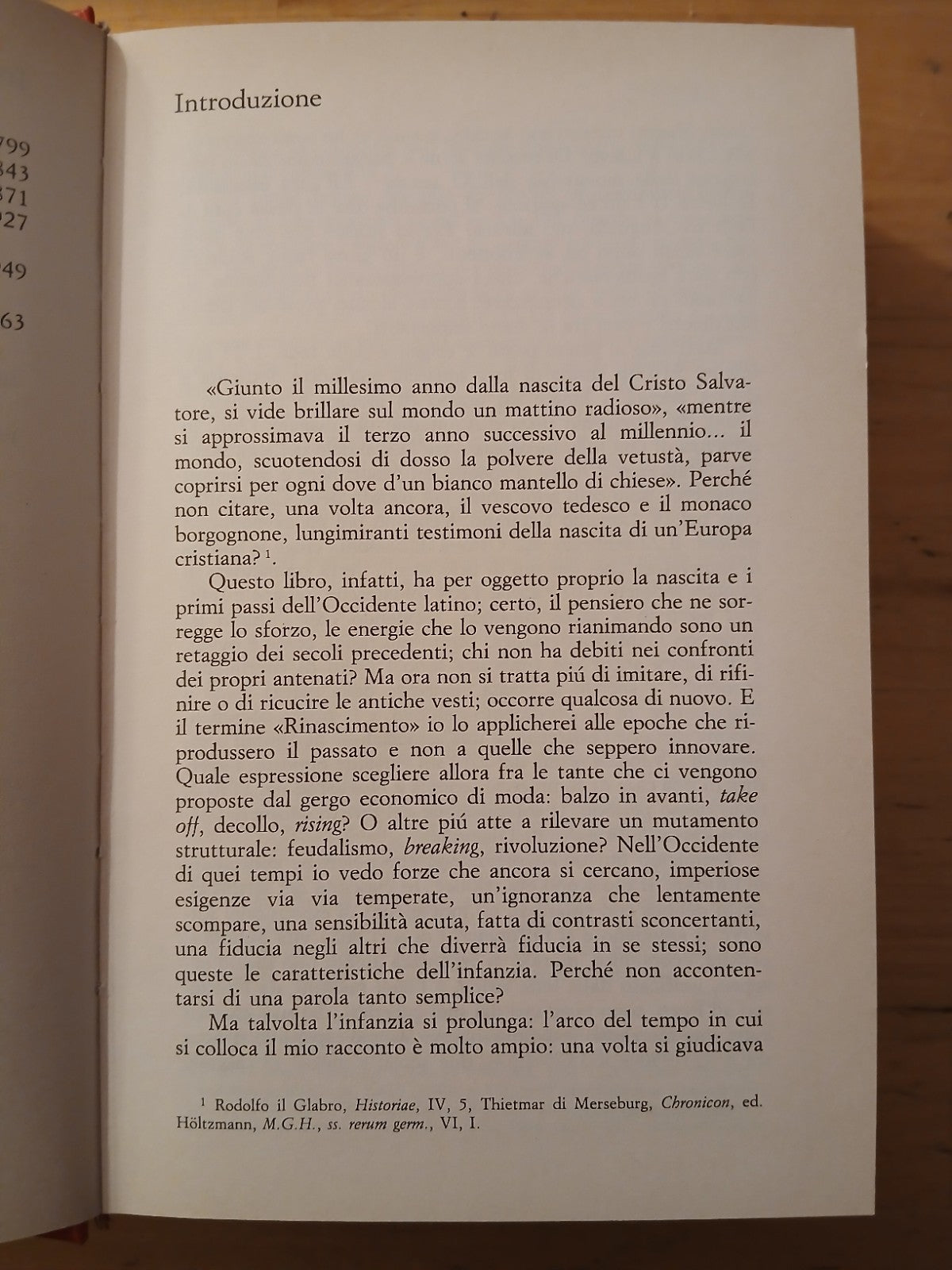 L'infanzia dell'Europa - Robert Fossier - Il Mulino 1987