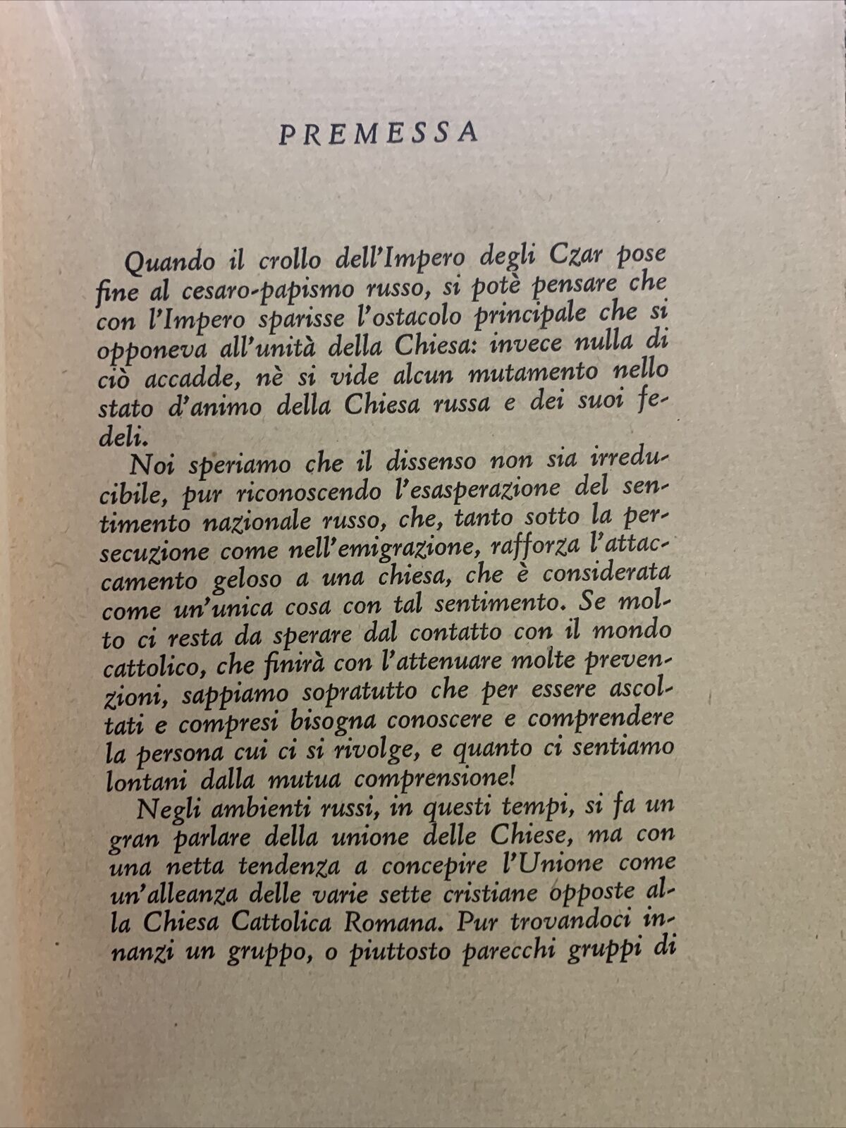 LA COSCIENZA RELIGIOSA RUSSA - J. N. DANZAS. MORCELLIANA 1937 #