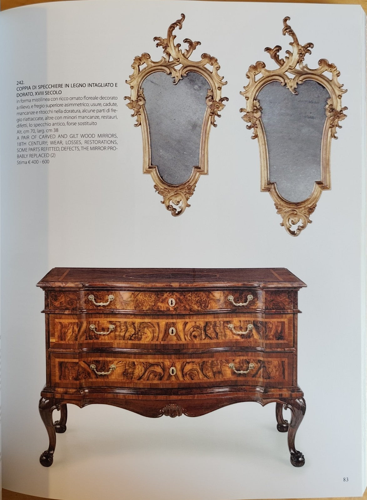 WANNENES - ARREDI SCULTURE CERAMICHE OGGETTI D'ARTE - GENOVA 7-8 GIUGNO 2022