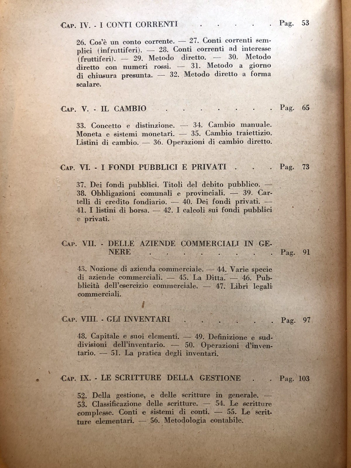 Manuale di contabilità per l'autodidatta - Walter Poli, Ed. Giulio Vannini 1942