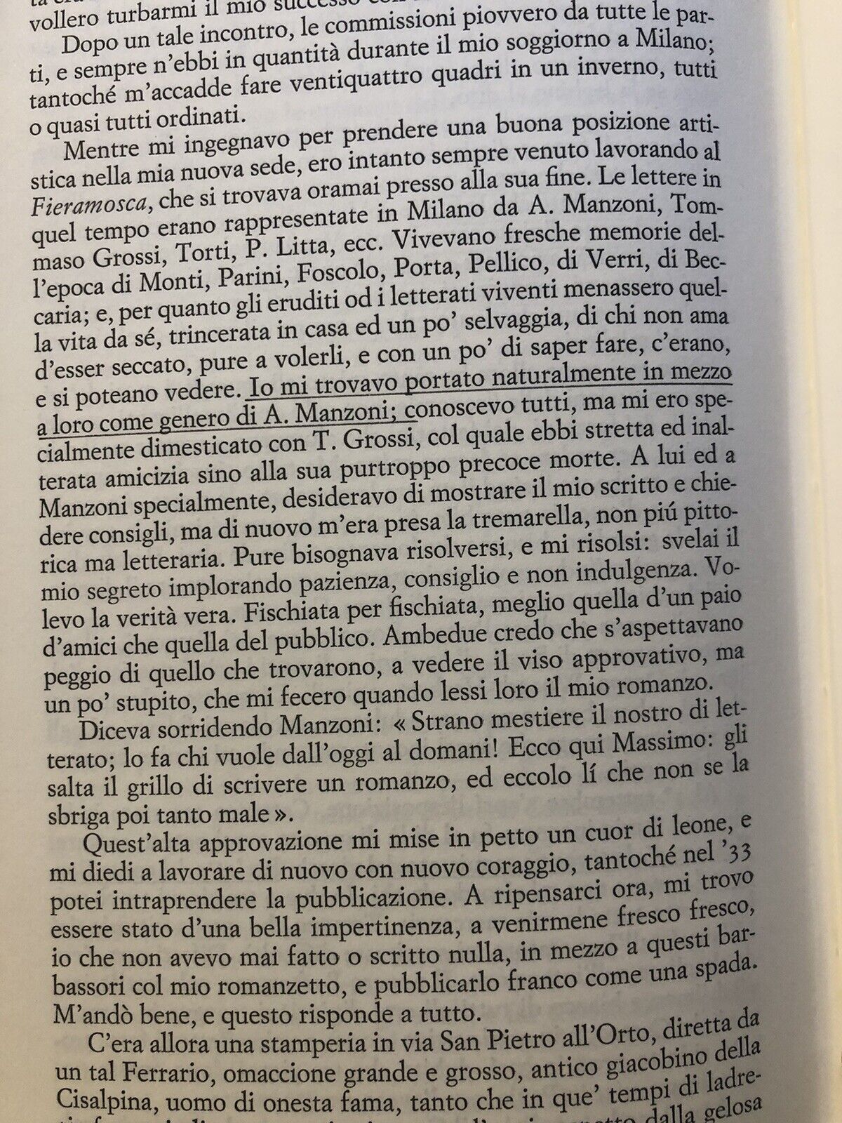 Massimo D'Azeglio, i miei ricordi - Einaudi 1971