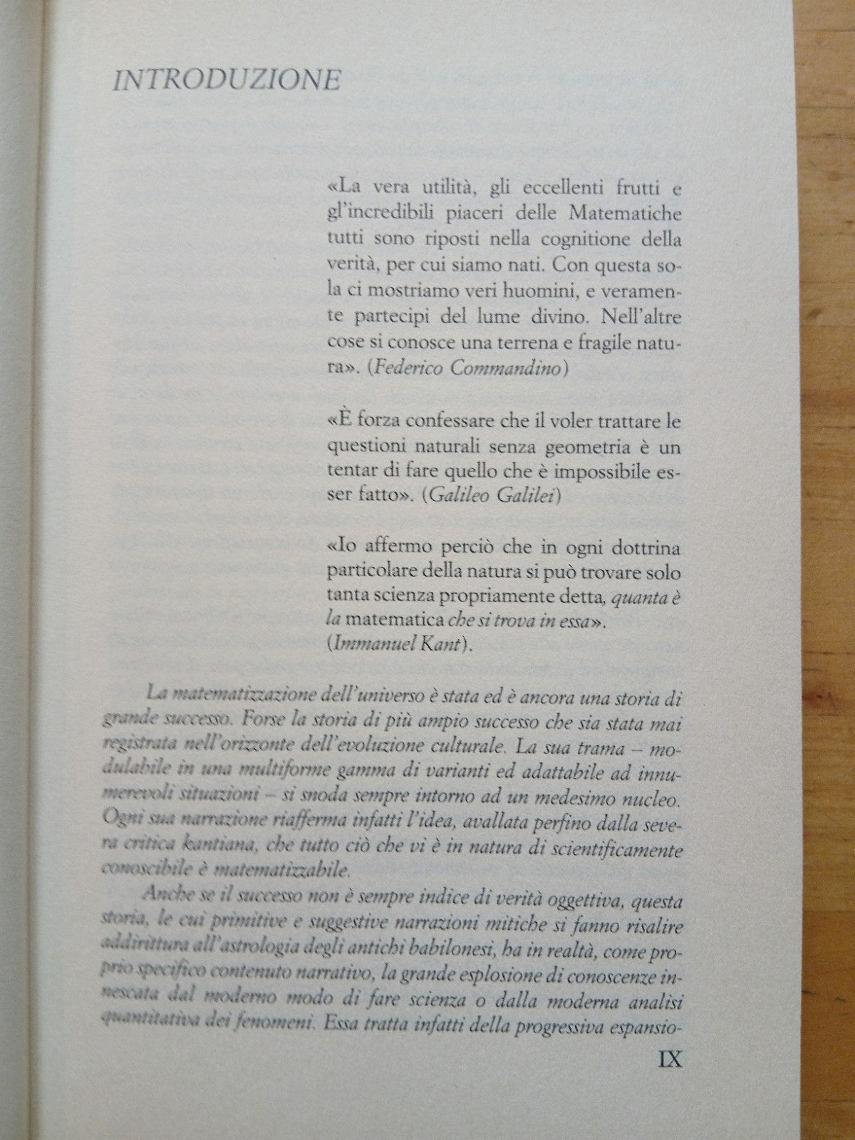 La matematizzazione dell'Universo - Lino Conti - Porziuncola edizioni 1992