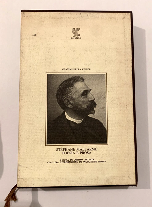 Stephane Mallarmé poesia e prosa - Guanda 1982. libro con cofanetto #