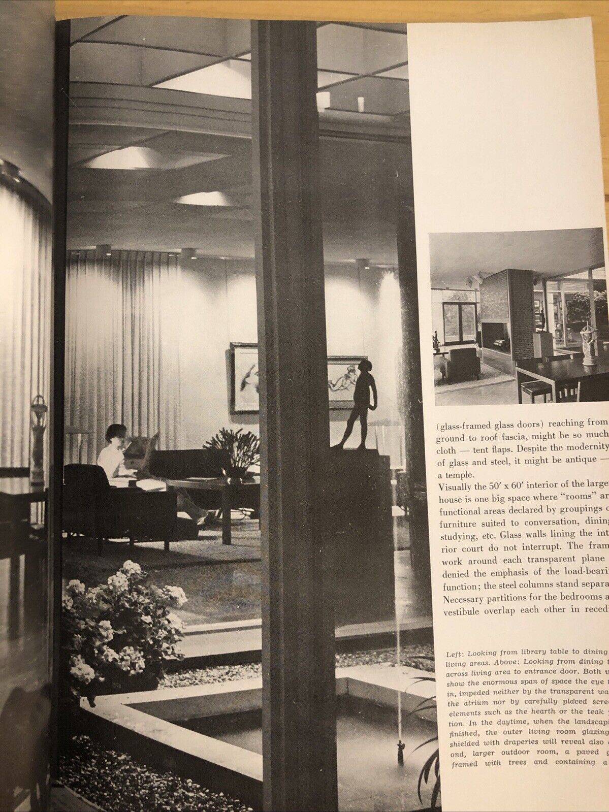 INTERIORS MAGAZINE JULY 1954 Olga Gueft - Interiors, design, architecture