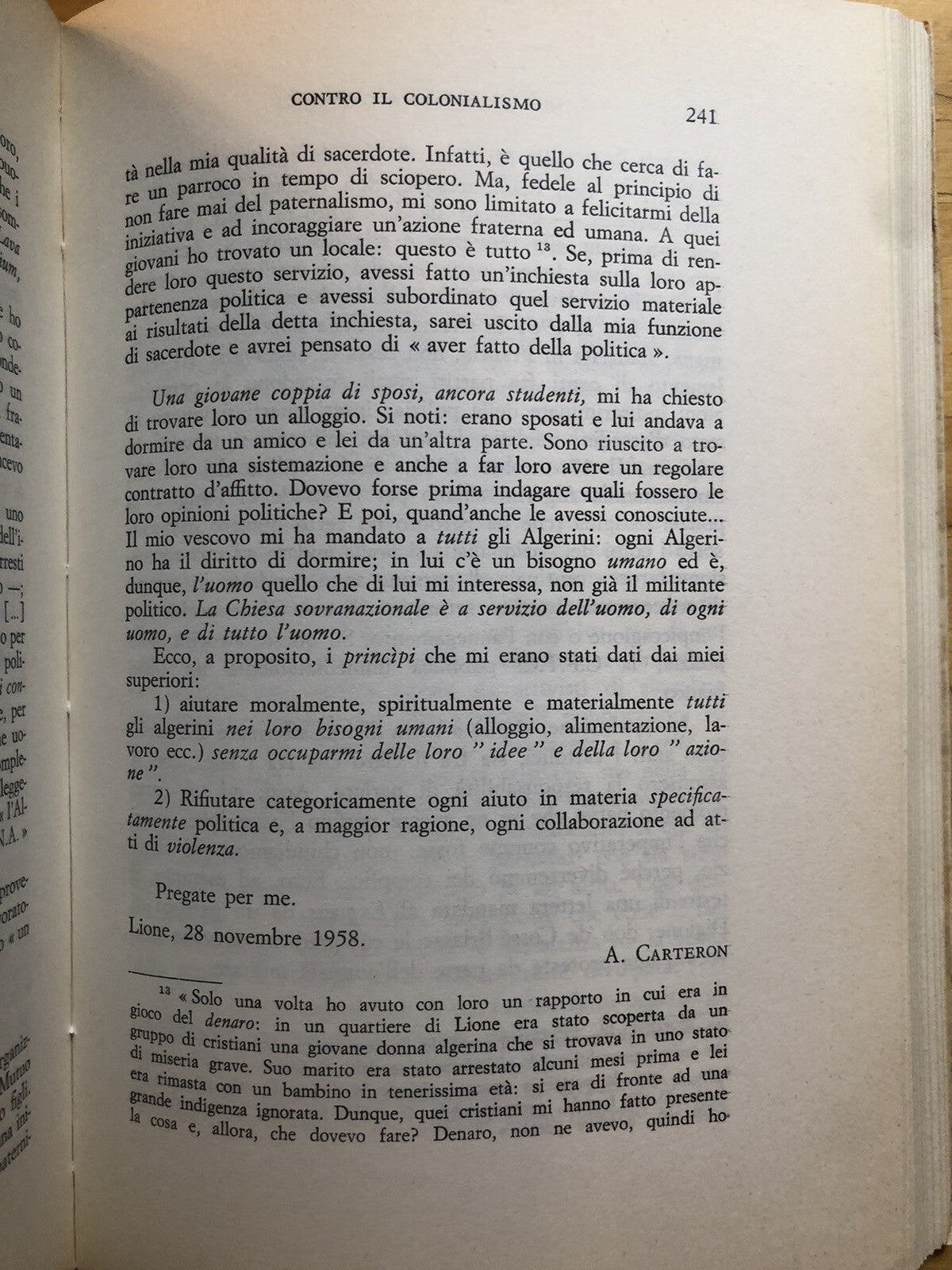 Una avanguardia cattolica, documenti della contestazione cristiana - Morcelliana