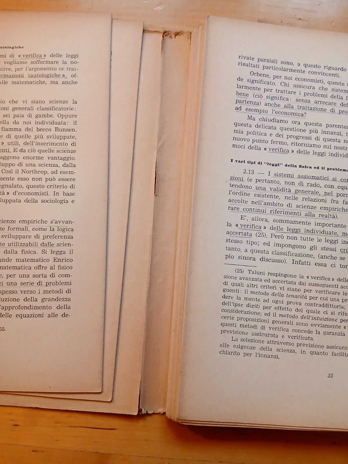Lezioni sul metodo dell'economia politica.Ferdinando di Fenizio Università Pavia