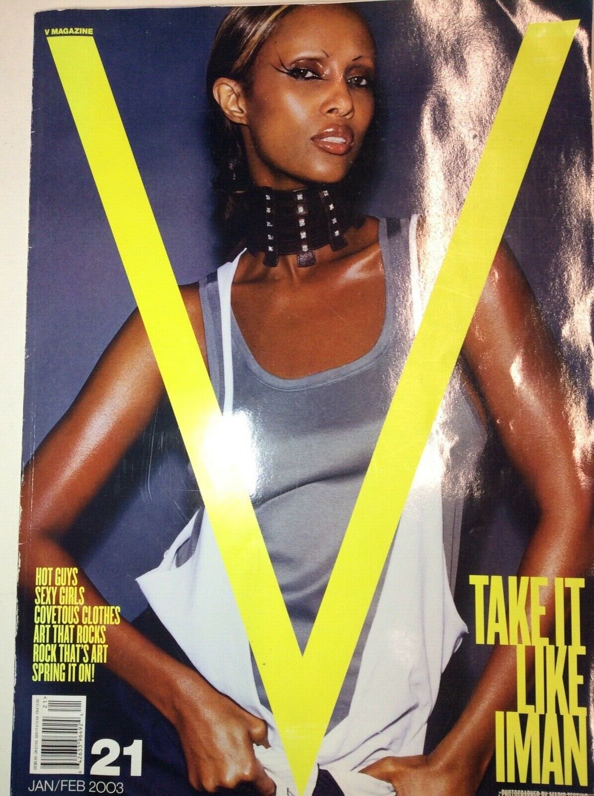 V MAGAZINE 21 - 2003, CAROLYN MURPHY DAVID LYNCH HANNELORE KNUTS