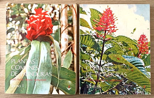 Plantas Comunes de Honduras. Cyril Hardy Nelson. Common Plants of Honduras 1986