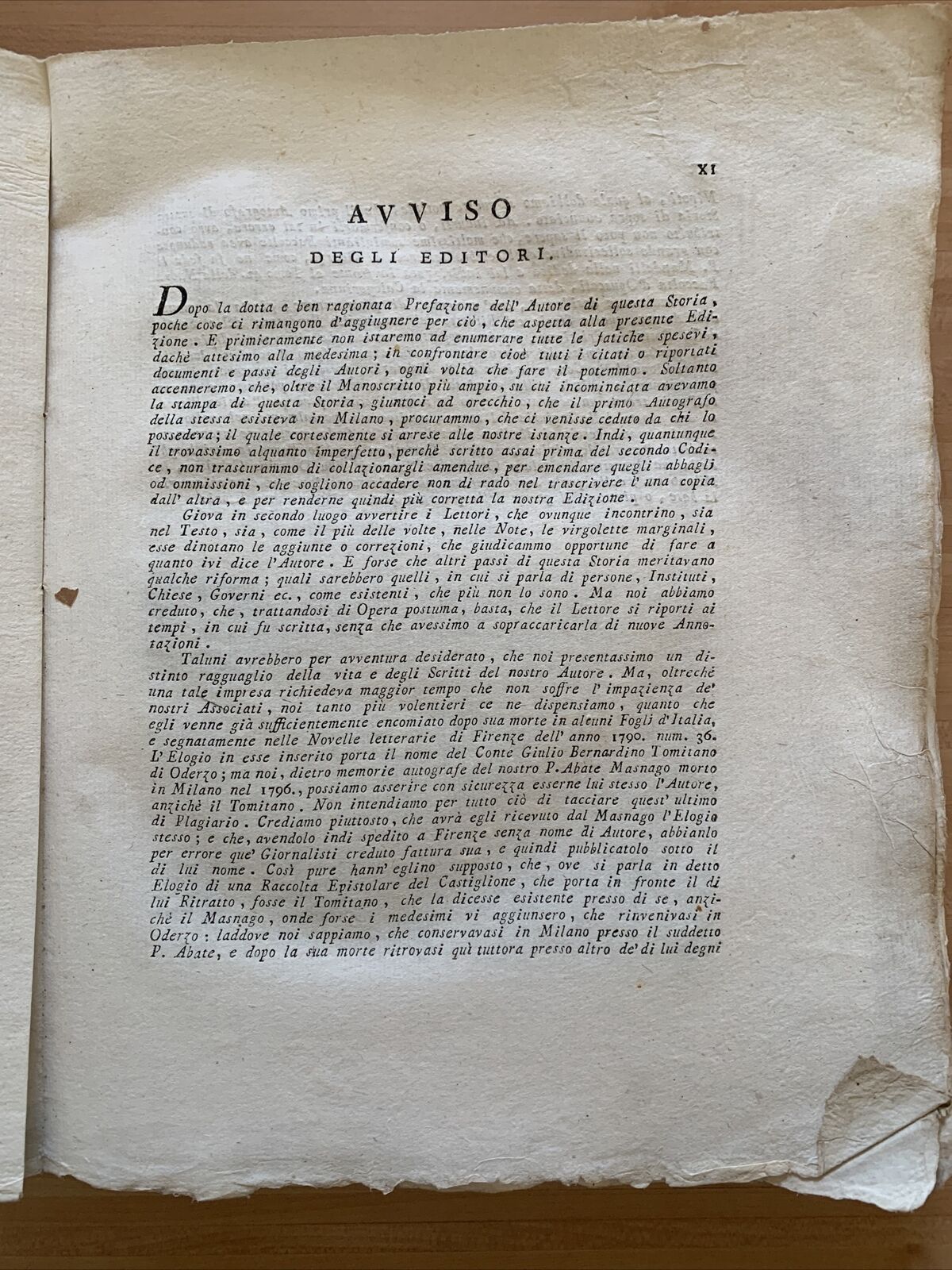 ISTORIA DELLE SCUOLE DOTTRINA CRISTIANA, Giambatista Castiglione PARTE PRIMA1800