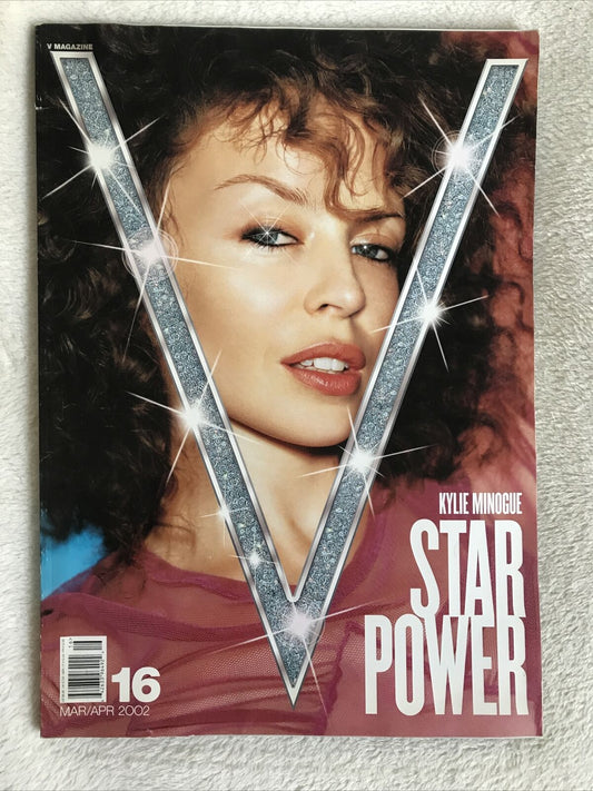 V MAGAZINE 16 MAR/APR 2002 - KYLIE MINOGUE