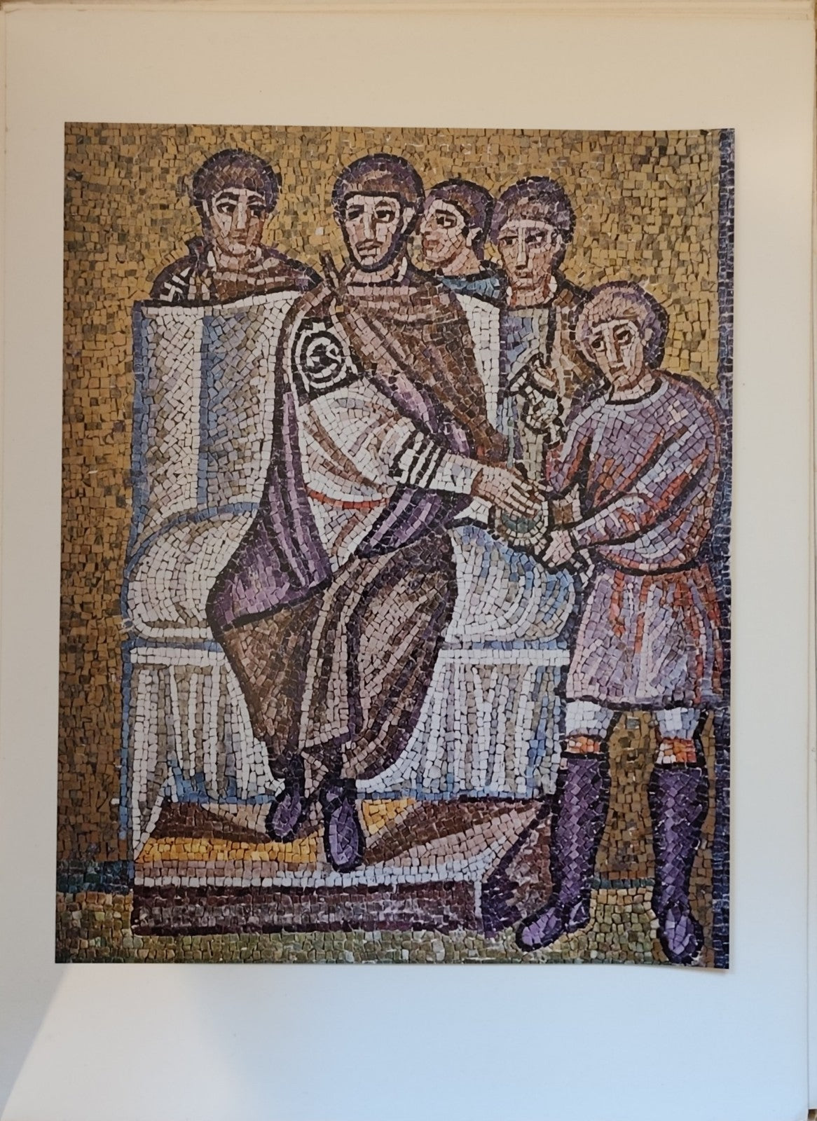 Mosaico di Ravenna - Olivetti 1957 - 10 tavole a colori sciolte