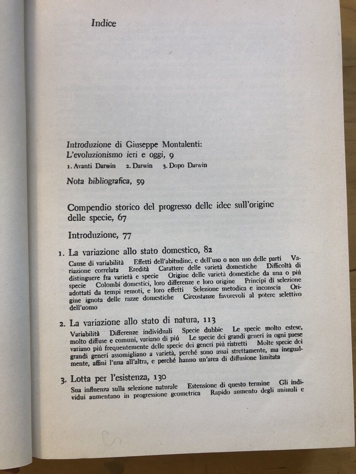 L'origine delle specie - Charles Darwin, CDE 1984