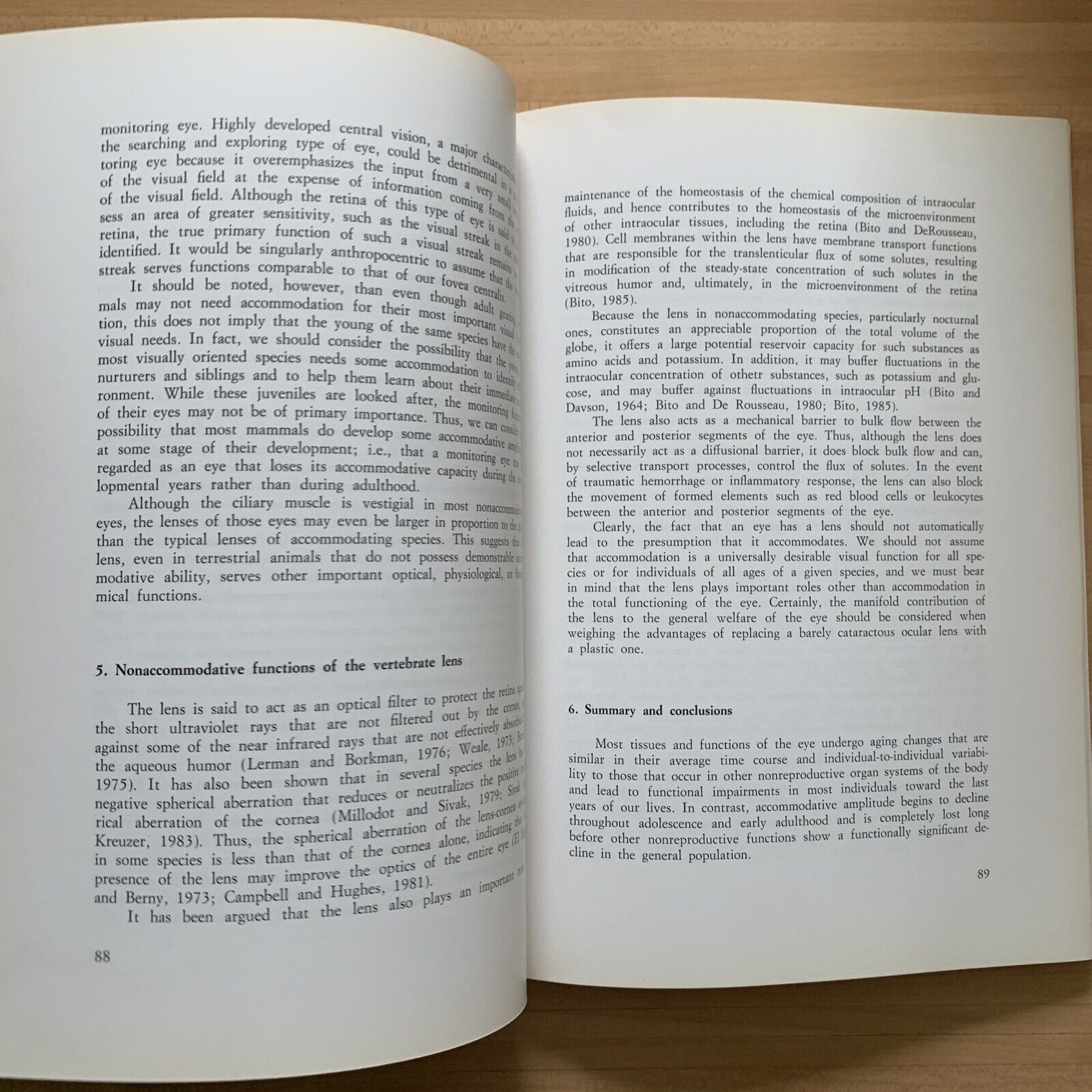 The fundamental aging processes of the eye - Giorgio ronchi 1987. Baccini e Chia