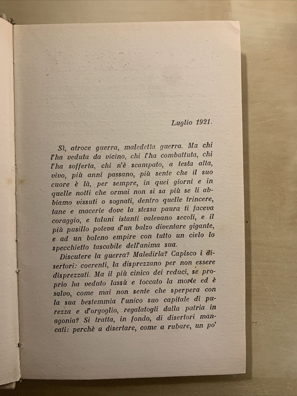 INTRODUZIONE ALLA VITA MEDIOCRE - Stanghellini, F.lli Treves editori 1935 #