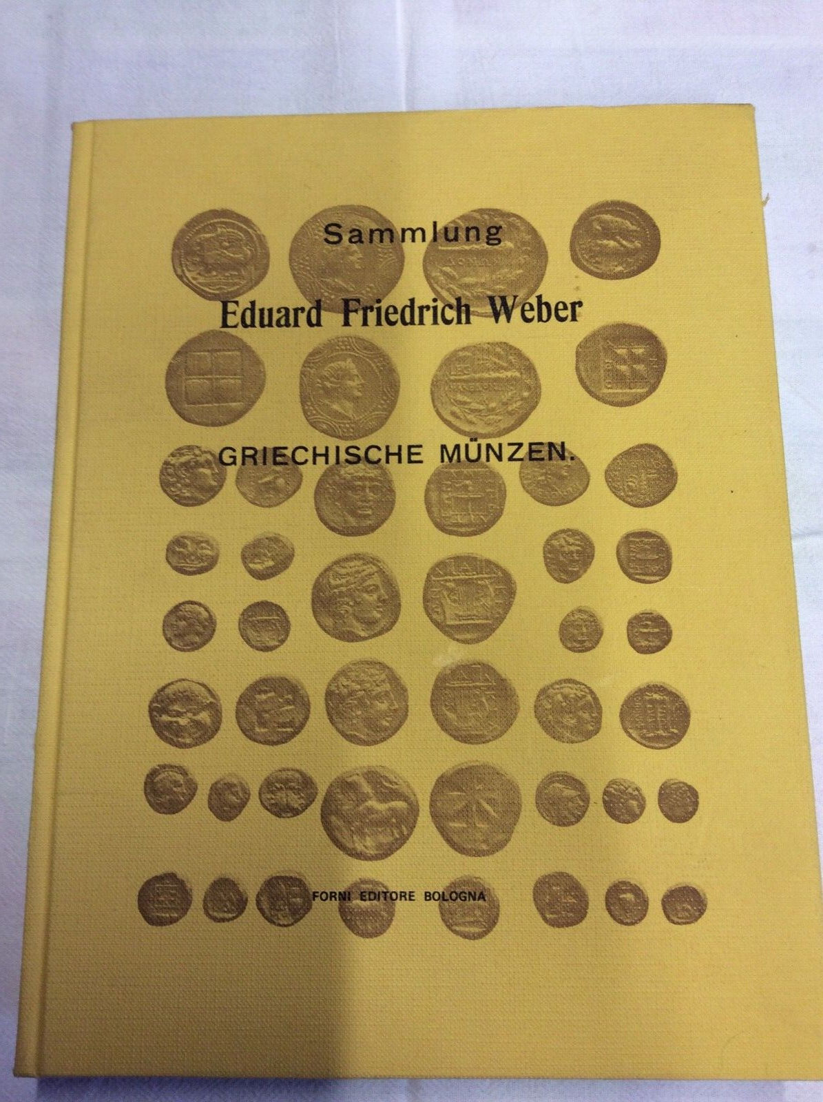 GRIECHISCHE MÅªNZEN, EDUARD FRIEDRICH WEBER, SAMMLUNG, COPIA ANASTATICA FORNI