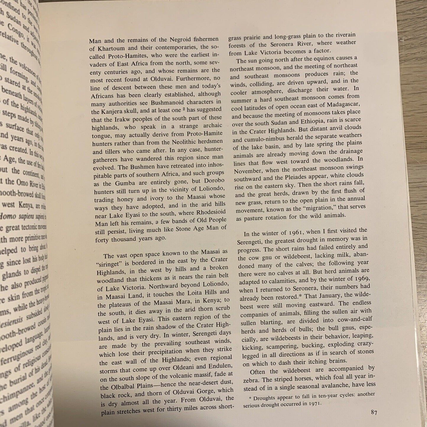 PETER MATTHIESSEN - THE TREE WHERE MAN WAS BORN. ELIOT PORTER , THE AFRICAN EXPE