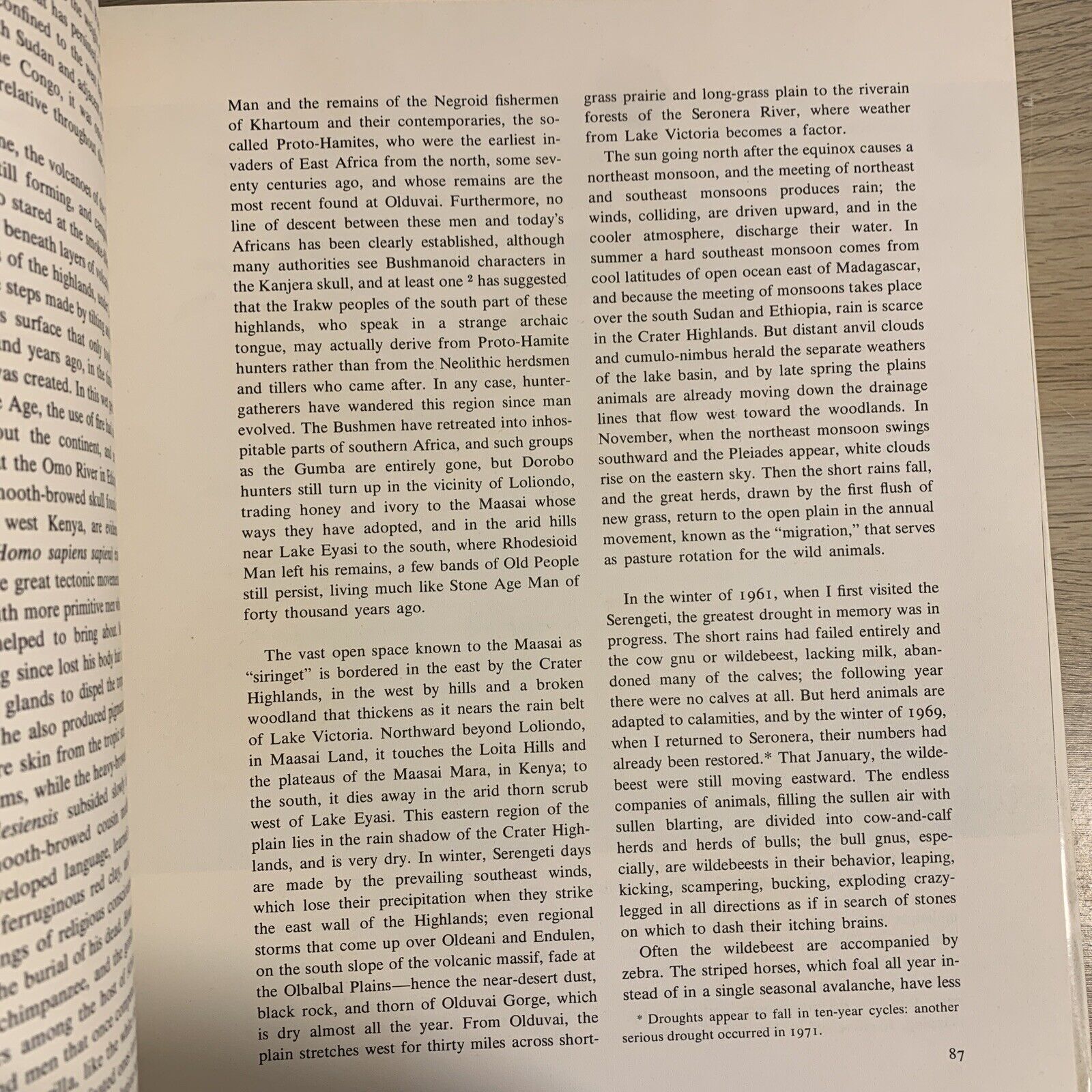 PETER MATTHIESSEN - THE TREE WHERE MAN WAS BORN. ELIOT PORTER , THE AFRICAN EXPE