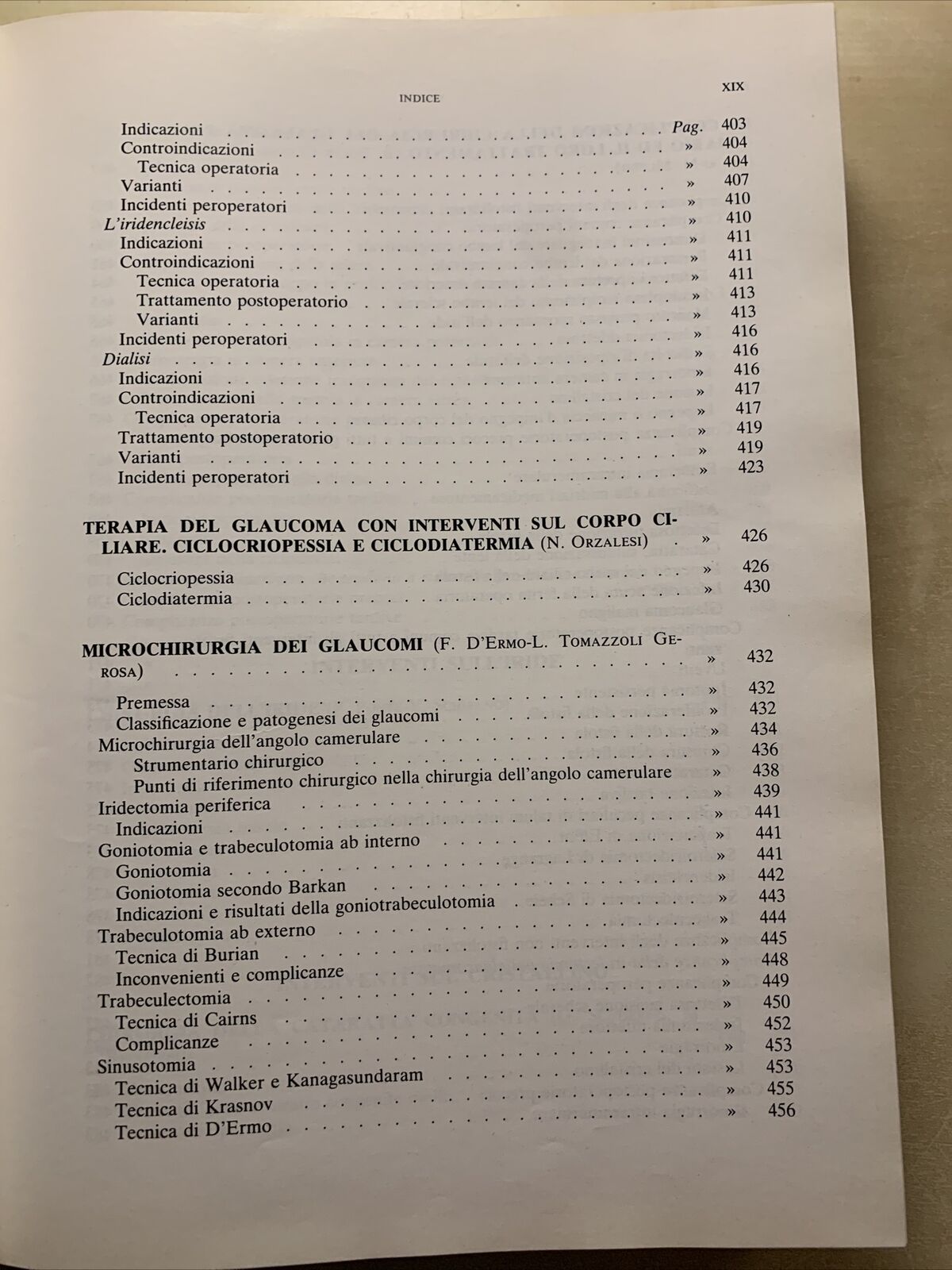 Tecnica Chirurgica. Chirurgia Oculistica UTET volume 10 - 1984 #