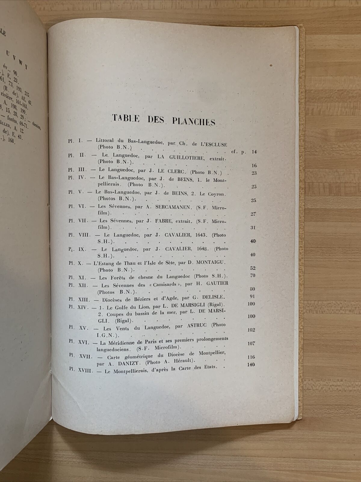 CARTES ANCIENNES DU LANGUEDOC XVI - XVIII S. Francois Dainville S.J. 1961 #